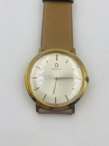 Omega Vintage Oro Amarillo 18k Cal. Reloj Hombre 620 Cuerda Manual - Imagen 1 de 13