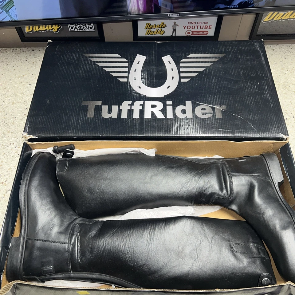 Botas de vestir barrocas TuffRider para hombre 3049-R168 para hombre talla R - 8 NUEVAS CON CAJA Foto 1 de 4