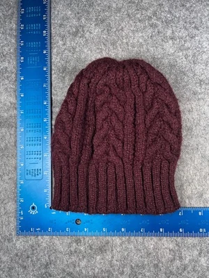 Alfani Beanie Toque женщин один размер фиолетовый трикотажа акриловая шерстяная смесь лыж - Изображение 1 из 4