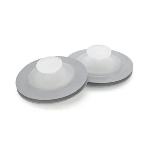 Good Cook Touch Kitchen Sink Stopper Set (2 Pack), White - Picture 1 of 1