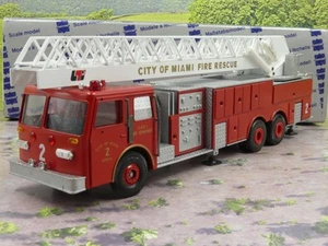 Conrad 5509 E-One Aerial Ladder Fire Engine Miami - 1:50 scale READ DESCRIPTION - Picture 1 of 11