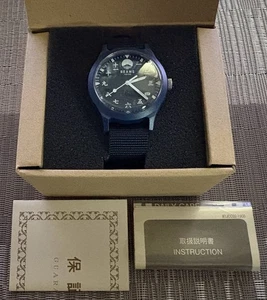 Reloj BEAMS Original Kanji Mt Fuji Hecho en Japón Edición Especial Limitada NUEVO - Imagen 1 de 13