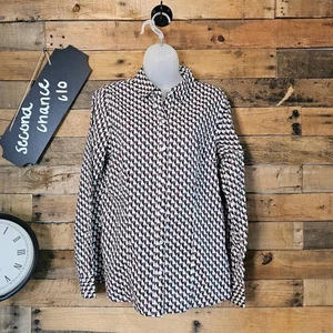 The Limited women's collared button up sailboat theme causal top size medium - Picture 1 of 12