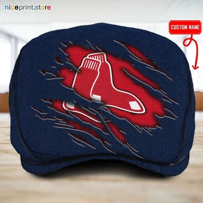Boston Team Red Sox Jeff Cap MLB Jeff Cap MLB  Driving Cap Golf Cap22 - Image 1 of 4