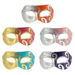 Dance Mask Man Miss Mardi Gras Masks Adults Men for Masquerade Party - Imagen 1 de 12