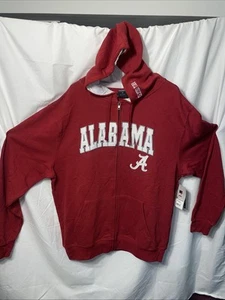 Alabama Crimson Tide Zip Up Hoodie XL NWT - Picture 1 of 10