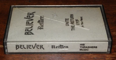 BELIEVER - THE RETURN (DEMO CASSETTE 1987) CHRISTIAN DEATH METAL ULTRA RARE! CRE - Image 1 of 4