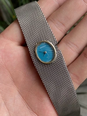 Orologio Watch Sandoz Vintage Swiss Ellipse Manual Mexico Rare - Immagine 1 di 4