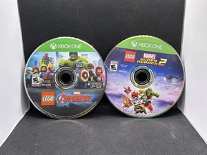 Lego Marvel Avengers & Super Heroes 2 Xbox One DISC ONLY FREE SHIPPING - Picture 1 of 2