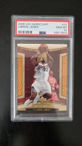 2006-07 LeBRON JAMES UD HARDCOURT #17! PSA 10 GEM MINT! CAVALIERS! UPPER DECK! - Picture 1 of 4