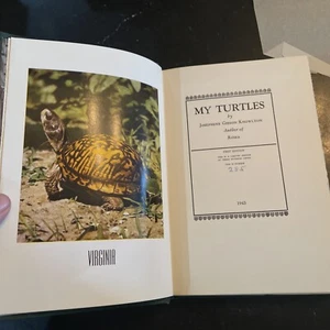 My Turtles - Josephine Knowlton - 1943 - Limited first edition Scarce - Picture 1 of 8