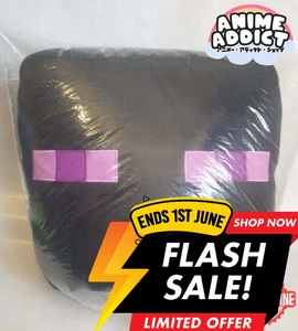 Official Minecraft Enderman Cushion Pillow BIG Plushie Japan Mojang UK SELLER - Picture 1 of 7