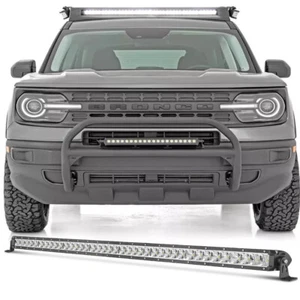 For 2021 Ford Bronco Sport 40" LED Work Light Bar Roof Rack Mount Kit Spot Flood - Bild 1 von 14