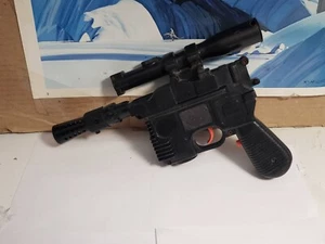 Han Solo Laser Blaster vintage star wars Working No battery cover or buttons - Picture 1 of 7
