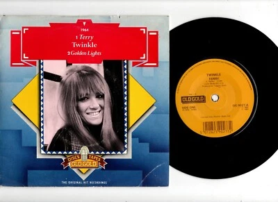 TWINKLE - TERRY / GOLDEN LIGHTS. UK ORIG 1980 "O/G" 7" & PIC/SLEEVE. EX/EX - Image 1 of 4