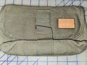 2000-2024 JEEP OEM FACTORY FOLDING CANVAS CLOTH OWNERS MANUAL GUIDE CASE - Picture 1 of 1