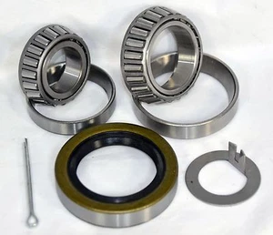 4,400 lbTrailer Axle Bearing Kit LM67048/LM67010 L68149/L68111 10-19 Seal - Picture 1 of 1