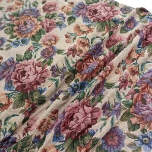 Vintage Garden French Jacquard Tapestry Fabric Upholstery Decorative BTY Sewing - Picture 1 of 7