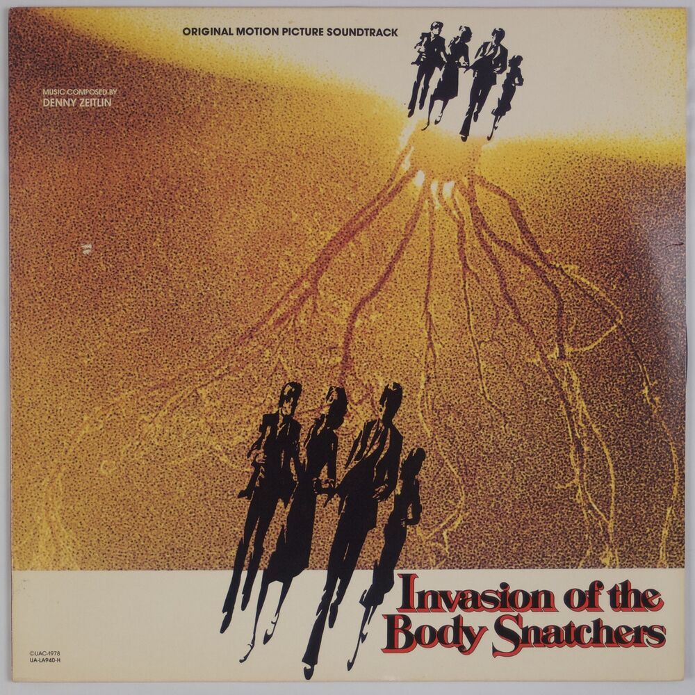 INVASION OF THE BODY SNATCHERS: Soundtrack Danny Zeitlin Vinyl LP