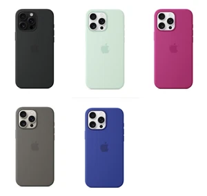 Apple Funda de silicona Oficial con MagSafe iPhone 16 Pro Max - Zdjęcie 1 z 10