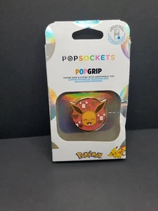 Pokémon Eevee PopSockets Phone Grip Stand Enamel POPGRIP Popsocket - Picture 1 of 3