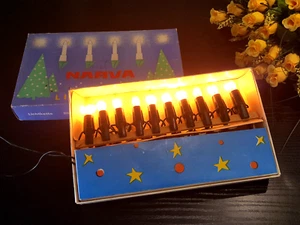 Lichterkette Narva 10 tlg. Weihnachtsbaumbeleuchtung Christbaumbeleuchtung DDR x - Bild 1 von 4