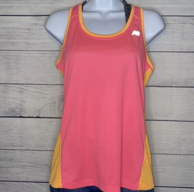 New Balance Womens Tank Top Shirt Multicolor Sleeveless Scoop Neck Racerback S - Изображение 1 из 4
