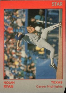 1991 Star Glossy Ryan #10 Nolan Ryan Rangers  C56745 - NM-MT