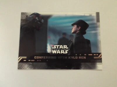 Topps - The Rise of Skywalker "CONFERRING WITH KYLO REN" #97 Trading Card - - Image 1 of 2
