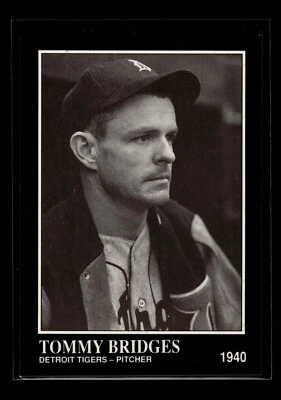 1991 The Sporting News Conlon Collection #180 Tommy Bridges (EX)(BAS) - Image 1 of 2