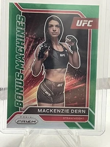 2022 Panini Prizm UFC - Bonus Machines Green Prizm #22 Mackenzie Dern - Picture 1 of 2