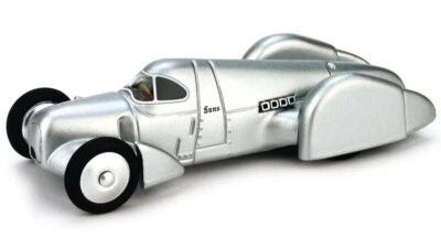 MODELLINO AUTO STATICO BRUMM AUTOUNION REKORDWAGEN 1937 STUCK MODELLISMO 1:43 - Immagine 1 di 4