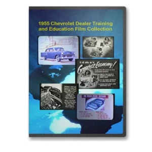 1955 Chevrolet Chevy Dealer Training & Education 2 DVD set - C189-90 - Imagen 1 de 1