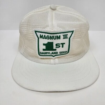 Sombrero parche camionero Swingster Snapback vintage Magnum III 1ª granja semillas lecheras Foto 1 de 4
