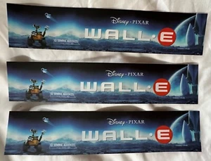 🎞️ WALL E (1990 - 2023) SET OF 3 - Movie Theater Mylar / Poster - Picture 1 of 1