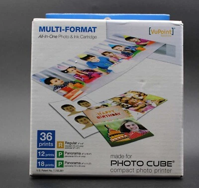 VuPoint Multi Format All In One Photo & Ink Cartridge! NEW! - Image 1 of 4