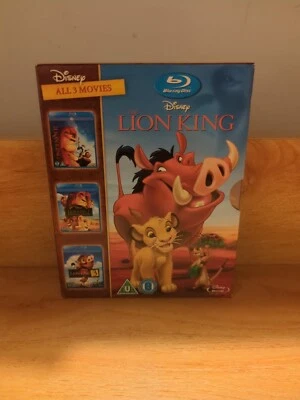Lion King Boxset Trilogy All 3 Movies [Blu-ray] [Region Free] - Image 1 of 3