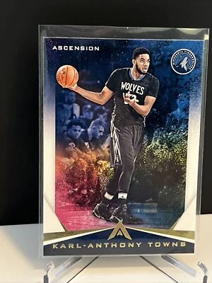 2017-18 Ascension Base #8 Karl-Anthony Towns - Minnesota Timberwolves - Image 1 of 3
