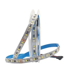 5050+2835 RGBW LED Strip DC24V 120LED/m 5m/Roll Tape Light Lamp For Room Living - Picture 1 of 16