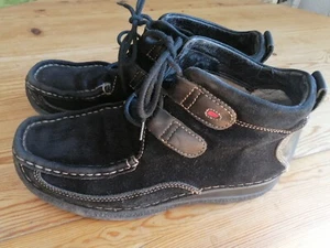 Wolky Damen Stiefelette Boots Gr. 40 Wildleder schwarz - Bild 1 von 6