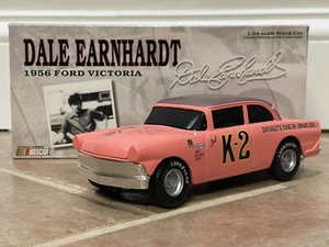 1956 Dale Earnhardt Pink W/ Purple Roof K2 K-2 Ford Victoria NASCAR Action 1/24 - Picture 1 of 15