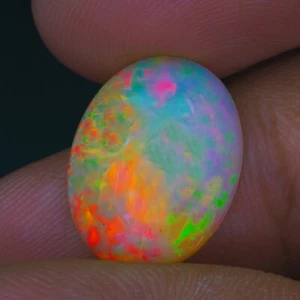 Incredibile 3D 5,50 carati! Cabochon opale motivo colorato Welo non riscaldato dall'Etiopia - Foto 1 di 6