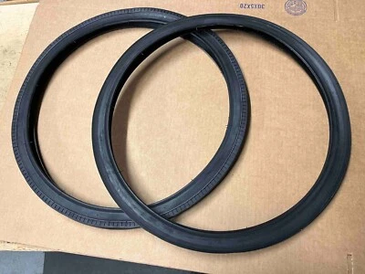 Schwinn Approved Stingray Fastback Bicycle Front Tire & Slik 20 x 1 3/8 S-5 S-6 - Image 1 of 4