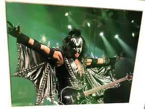 Gene Simmons - Gerahmtes 8 x 10 Farbfoto gedruckt in einem Labor - Bild 1 von 5