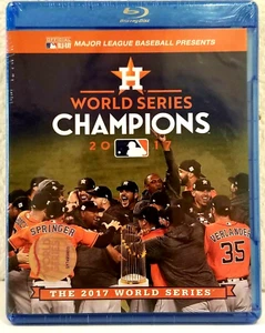OFFICIAL 2017 WORLD SERIES FILM HOUSTON ASTROS CHAMPIONS NEW Blu-ray + DVD DISCS - Picture 1 of 3