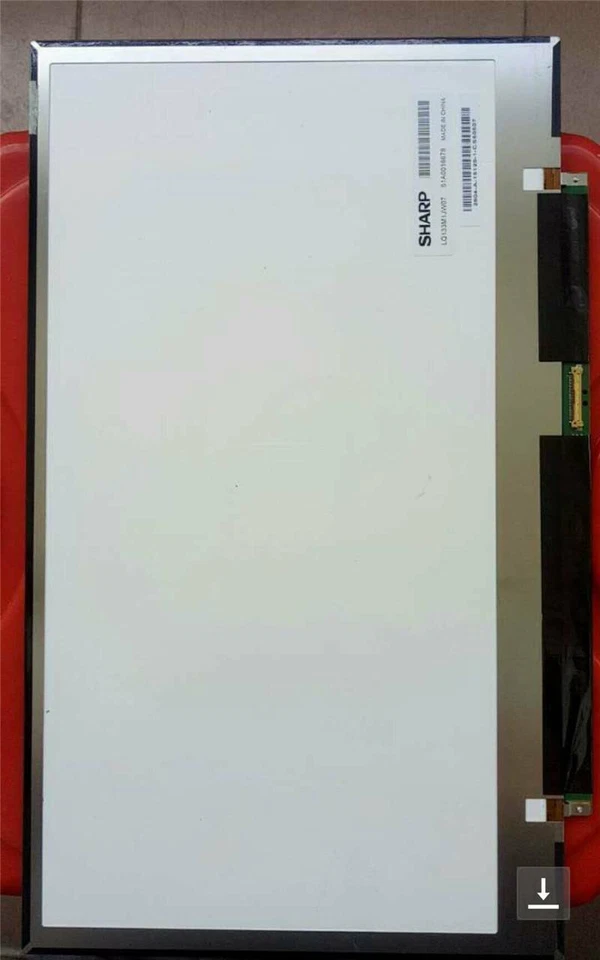 13.3" 1920(RGB)×1080 Resolution LCD Screen Panel LQ133M1JW07 - Image 1 of 1