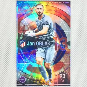 Panini WCCF FOOTISTA 2020 Jan Oblak Atletico Madrid F20 EX-R Slovenia Japan - Picture 1 of 8