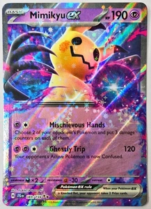 Mimikyu ex Pokemon Journey Together 069/159 doble raro casi nuevo - Imagen 1 de 2