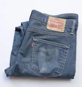 Levis 511 Coated Slim Jeans mens size W33 L34 M Medium Zip Fly Vintage STRETCH - Bild 1 von 10