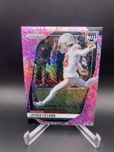 2024-25 Panini Ohio State NIL Jayden Fielding Pink Camo Shimmer  - Bild 1 von 2